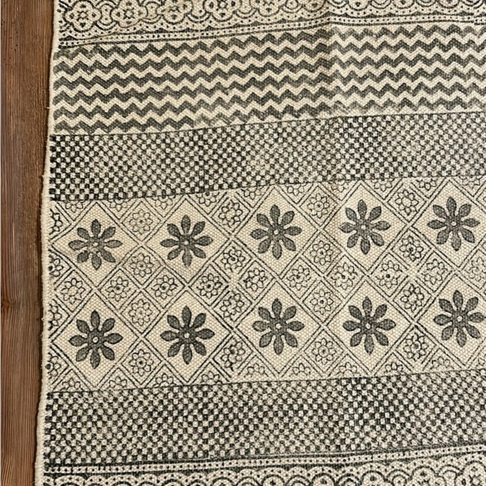 Kantha rug.